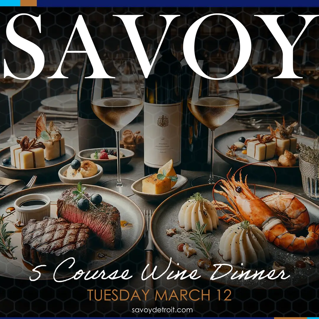 March Wine Dinner SAVOY Restaurant