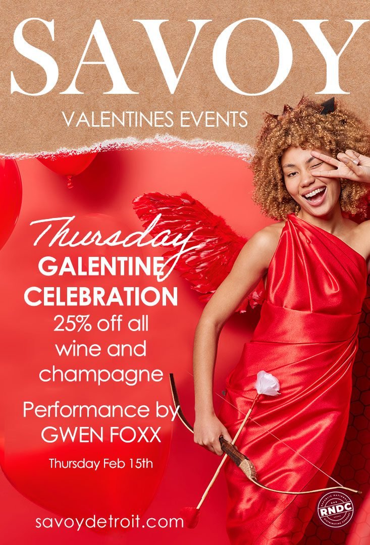 The SAVOY Galentines Day Event on February 15th