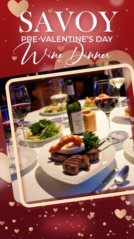 SAVOY Restaurant in Detroit presents is 2nd Annual Pre-Valentine's Wine Dinner