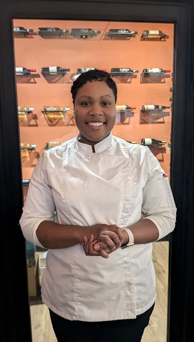 Chef and owner Melba Dearing!